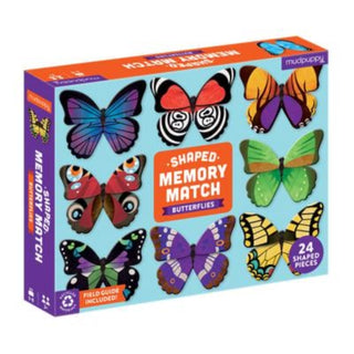 Supplemental image for 9780735363267 - Butterflies Shaped Memory Match