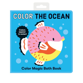 Cover image for 9780735365230 - Color the Ocean Color Magic Bath Book