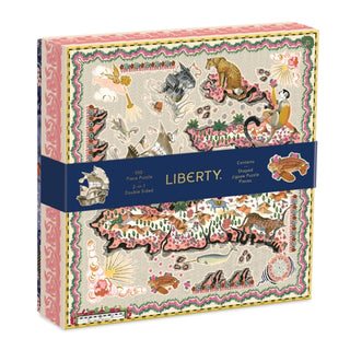 Supplemental image for 9780735365469 - Liberty Maxine 500 Piece Double Sided Puzzle With Shaped Pieces