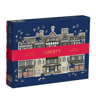 Supplemental image for 9780735365544 - Liberty Tudor Building 750 Piece Shaped Puzzle