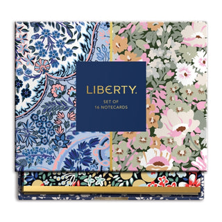 Supplemental image for 9780735365551 - Liberty Floral Greeting Assortment Notecard Set