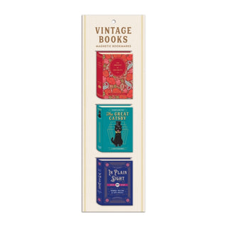 Supplemental image for 9780735366886 - Vintage Books Shaped Magnetic Bookmarks