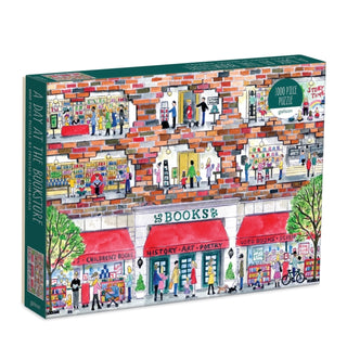 Cover image for 9780735367081 - Michael Storrings A Day at the Bookstore 1000 Piece Puzzle