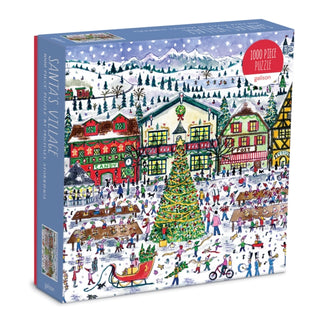 Cover image for 9780735367098 - Michael Storrings Santa's Village 1000 Piece Puzzle