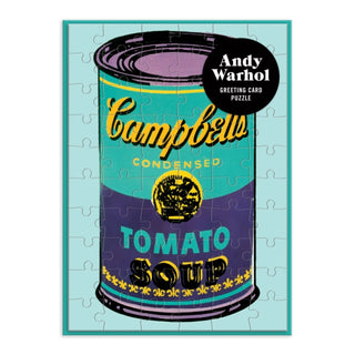 Supplemental image for 9780735367203 - Andy Warhol Soup Can Greeting Card Puzzle