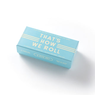 Supplemental image for 9780735368750 - That's How We Roll Dice Game Set