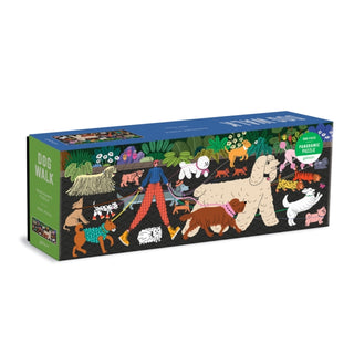 Cover image for 9780735369528 - Dog Walk 1000 Piece Panoramic Puzzle