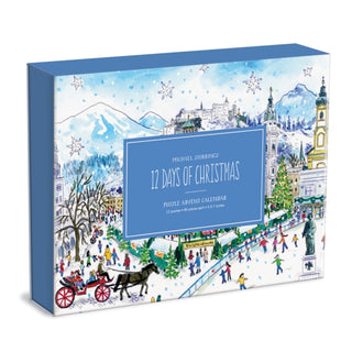 Cover image for 9780735370098 - Michael Storrings 12 Days of Christmas Advent Puzzle Calendar