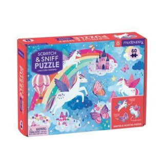 Cover image for 9780735370128 - Unicorn Dreams Scratch and Sniff Puzzle