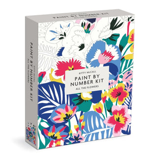 Cover image for 9780735370517 - Kitty McCall All the Flowers Paint By Number Kit