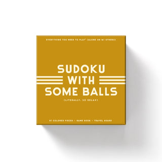 Cover image for 9780735370647 - Sudoku With Some Balls Sudoku Game Set
