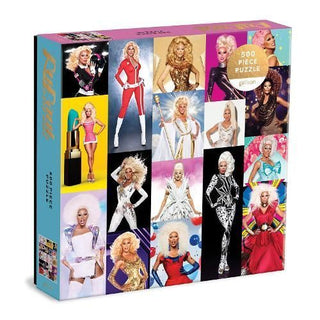 Cover image for 9780735370746 - RuPaul's Drag Race 500 Piece Puzzle