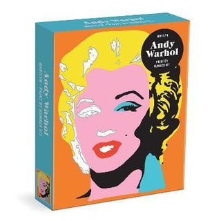 Cover image for 9780735370845 - Andy Warhol Marilyn Paint By Number Kit