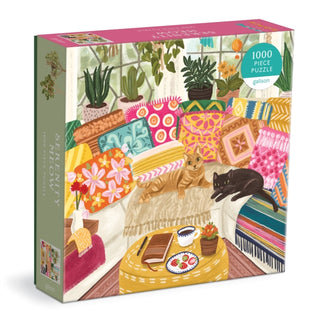 Supplemental image for 9780735371460 - Serenity Meow 1000 Piece Puzzle in a Square Box