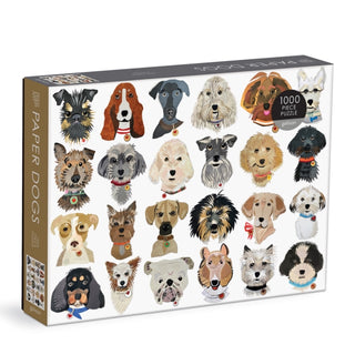 Cover image for 9780735371941 - Paper Dogs 1000 Pc Puzzle