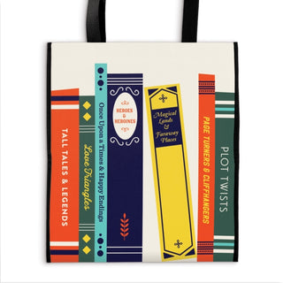 Supplemental image for 9780735372733 - Literary Tales Reusable Tote