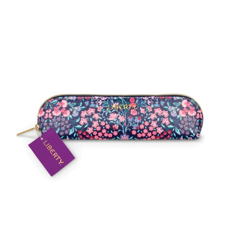 Supplemental image for 9780735372870 - Liberty Tanjore Gardens Tile Navy Pencil Case