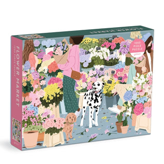 Cover image for 9780735372887 - Flower Market 1000 Piece Puzzle
