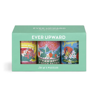 Cover image for 9780735373303 - Ever Upward Set of 3 Puzzles in Tins