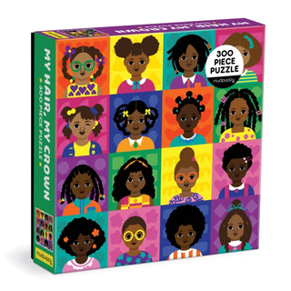 Cover image for 9780735374621 - My Hair, My Crown 300 Piece Puzzle