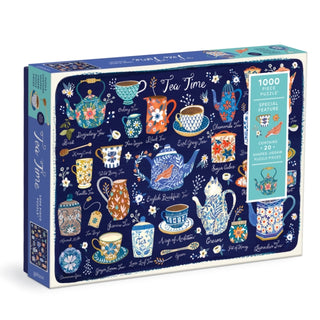 Cover image for 9780735374935 - Tea Time 1000 Piece Puzzle with Shaped Pieces