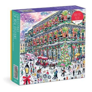 Cover image for 9780735375857 - Michael Storrings Christmas in New Orleans 1000 Piece Puzzle with Square Box