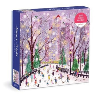 Supplemental image for 9780735375970 - Snowy Night 500 Piece Puzzle