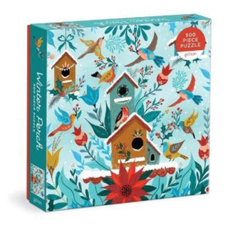 Supplemental image for 9780735376045 - Winter Perch 500 Piece Puzzle