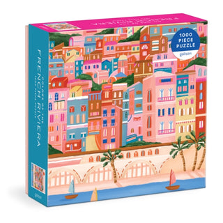 Supplemental image for 9780735376120 - Colors Of The French Riviera 1000 Piece Puzzle in Square Box