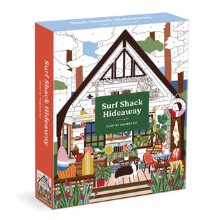 Cover image for 9780735376427 - Surf Shack Hideaway Paint By Number Kit