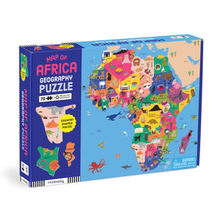 Supplemental image for 9780735376731 - Map of Africa 70 Piece Geography Puzzle