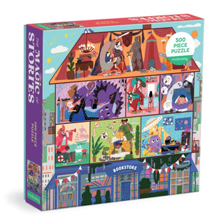 Cover image for 9780735376755 - The Magic of Stories 500 Piece Family Puzzle