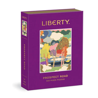 Supplemental image for 9780735376830 - Liberty Prospect Road 500 Piece Book Puzzle