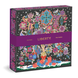 Supplemental image for 9780735376847 - Liberty Christmas Tree of Life 500 Piece Foil Puzzle