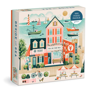 Supplemental image for 9780735376878 - Beside the Sea 500 Piece Puzzle