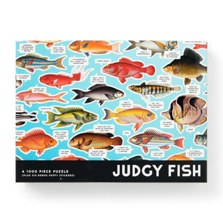 Supplemental image for 9780735377202 - Judgy Fish 1000 Piece Puzzle