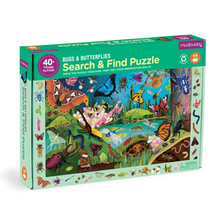 Supplemental image for 9780735377455 - Bugs & Butterflies 64 Piece Search & Find Puzzle