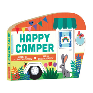 Cover image for 9780735377509 - Happy Camper Shaped Board Book