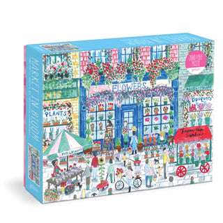 Cover image for 9780735377912 - Michael Storrings Market in Bloom 2000 Piece Puzzle