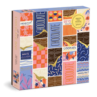 Supplemental image for 9780735377974 - At the Chocolate Bar 500 Piece Foil Puzzle
