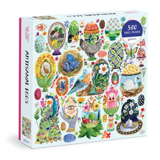 Supplemental image for 9780735378131 - Artisanal Eggs 500 Piece Puzzle