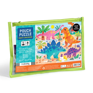 Cover image for 9780735378605 - Mighty Dinosaurs 12 Piece Pouch Puzzle