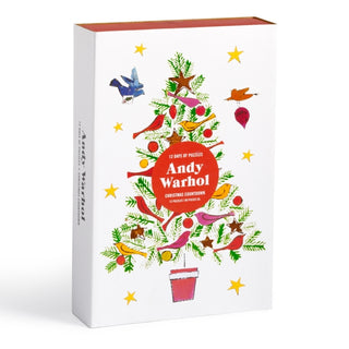 Supplemental image for 9780735378773 - Andy Warhol 12 Days of Puzzles Christmas Countdown