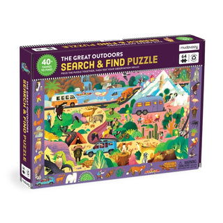 Cover image for 9780735378902 - The Great Outdoors 64 piece Search and Find Puzzle