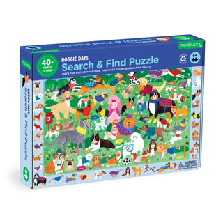 Cover image for 9780735378919 - Dog Park 64 piece Search and Find Puzzle