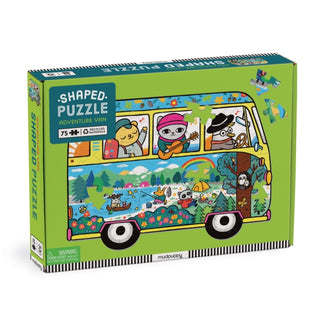 Cover image for 9780735378926 - Adventure Van 75 Piece Shaped Scene Puzzle
