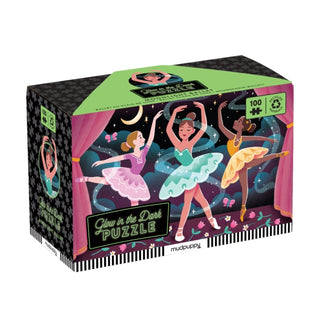 Supplemental image for 9780735379039 - Moonlight Ballet 100 Piece Glow in the Dark Puzzle