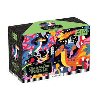 Supplemental image for 9780735379046 - Dragons 100 Piece Glow in the Dark Puzzle