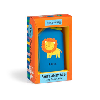 Cover image for 9780735379114 - Baby Animals Ring Flash Cards