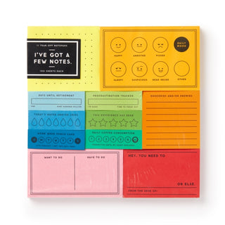 Supplemental image for 9780735379381 - I've Got A Few Notes Tear-off Notepad Set